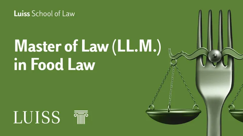 اهدای بورسیه تحصیلی در دانشگاه لوئیس ایتالیا در رشته FOOD LAW